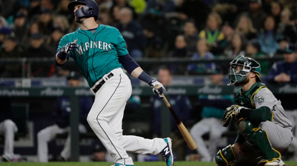 Homers by Haniger, Vogelbach rally Mariners past A’s 7-4