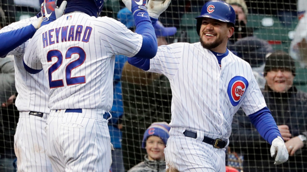 Cubs score 9 in 8th on just 3 hits, rally past Braves 14-10