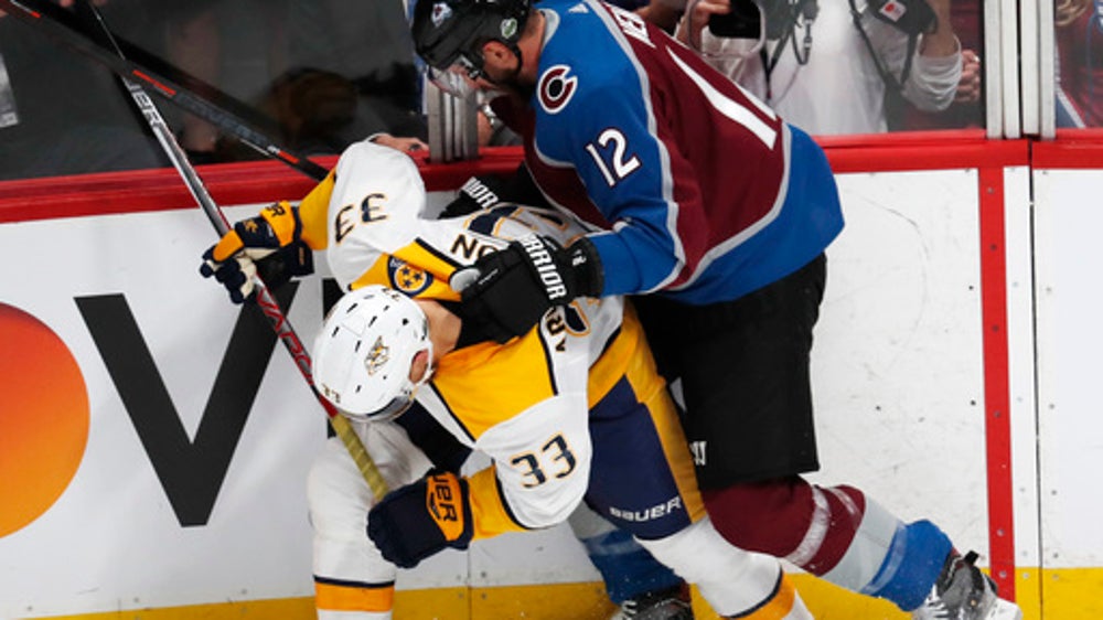 Avs and Predators series turns chippy heading into Game 4