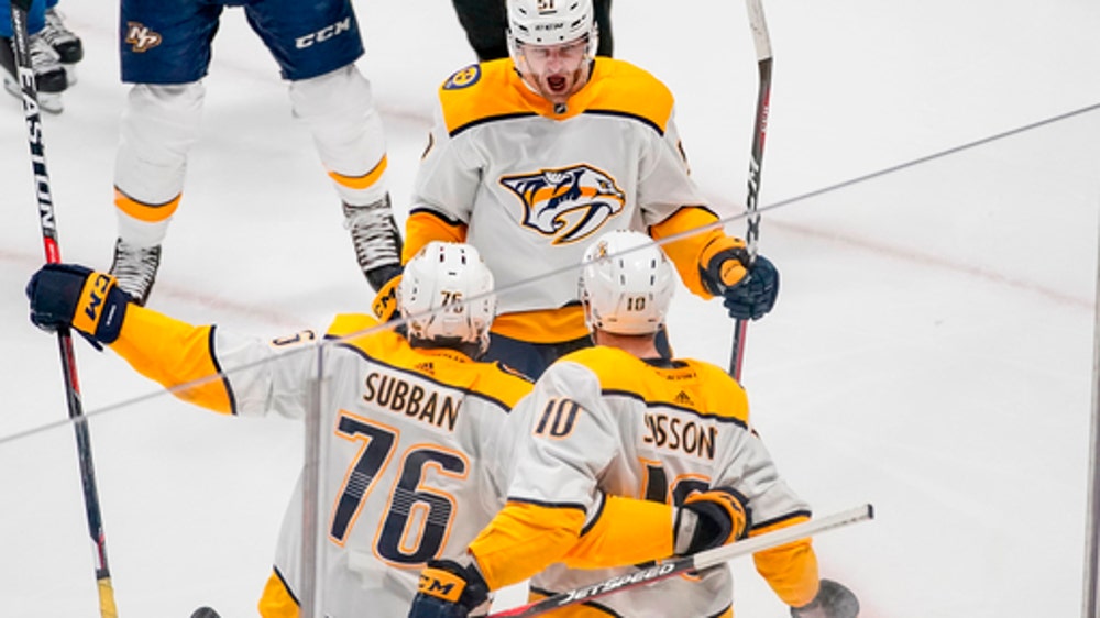 Predators beat Avs 5-0 in Game 6 to win first-round series