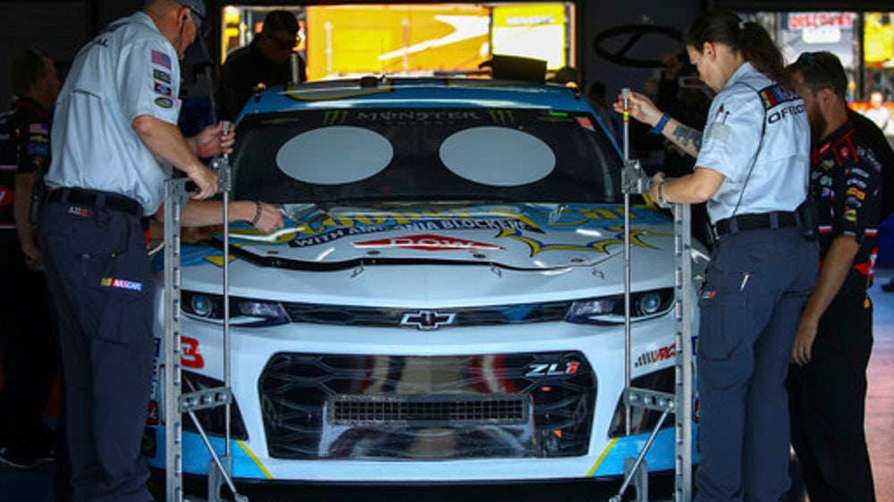 Harvick, eyeing 4th win of year, to start on Talladega pole