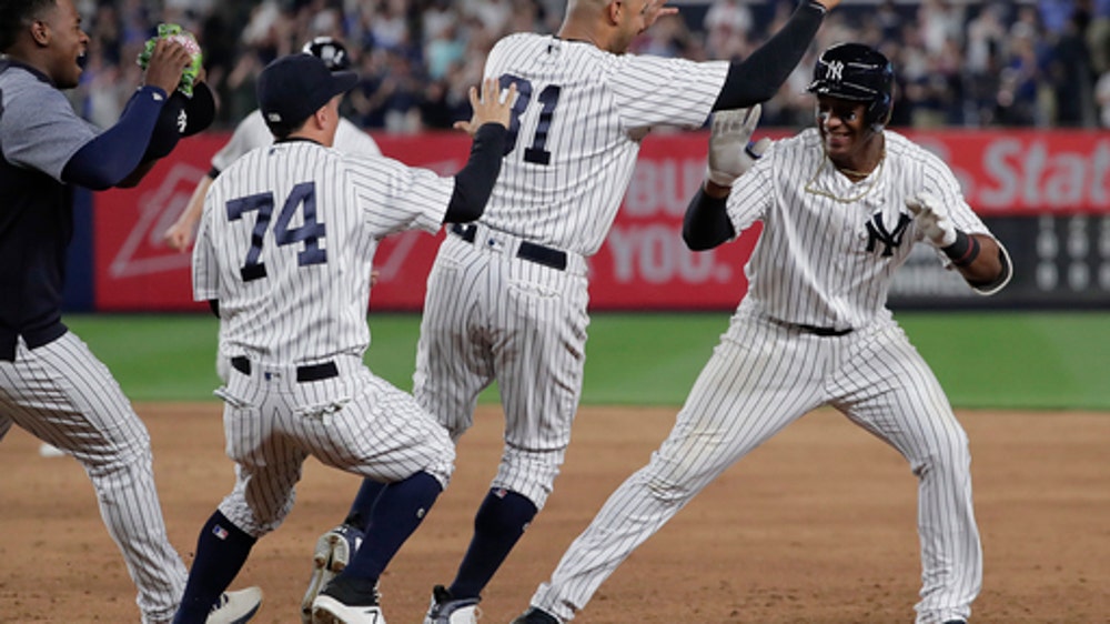 Torres, Judge and streaking Yanks top Indians 7-6 in 10