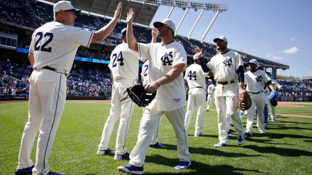 Moustakas helps Royals top Tigers 4-2, win first series