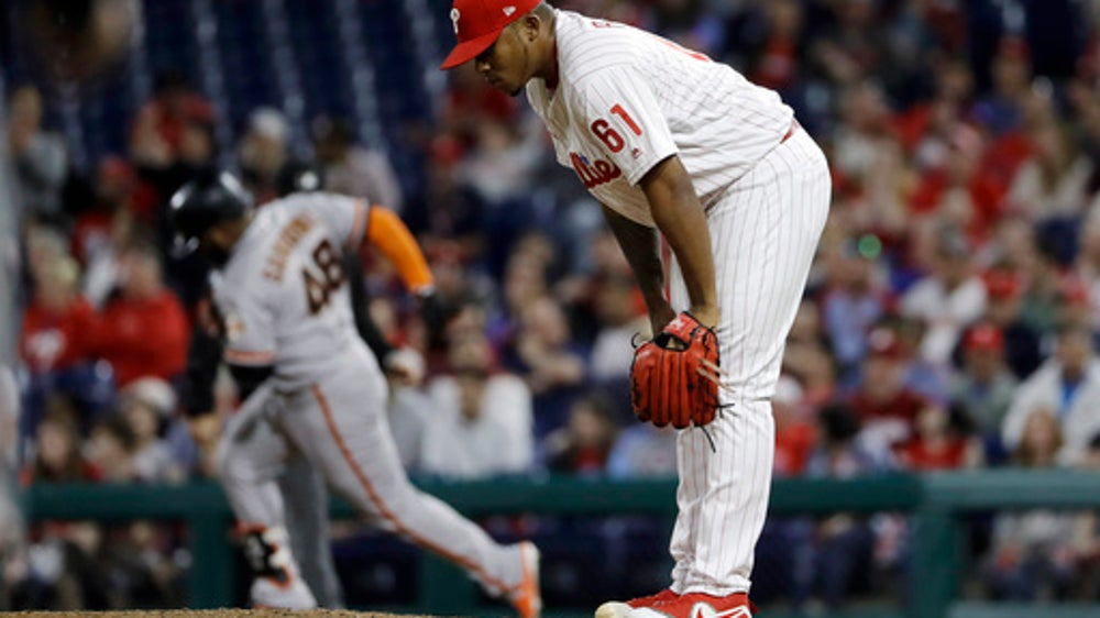 Nola strikes out career-high 12 to lead Phillies past Giants
