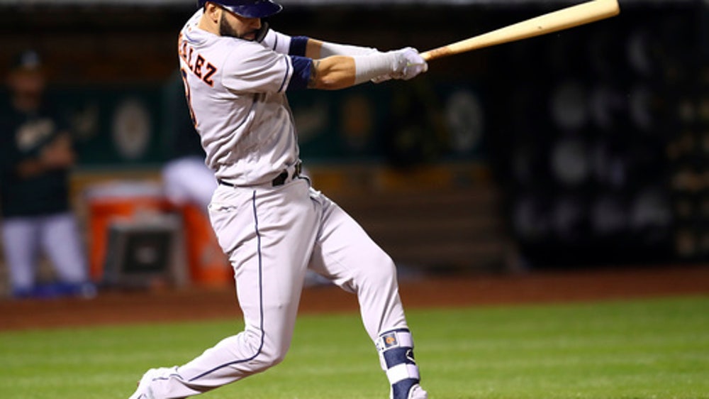 Springer gets 2 more hits, Astros beat A’s 4-2