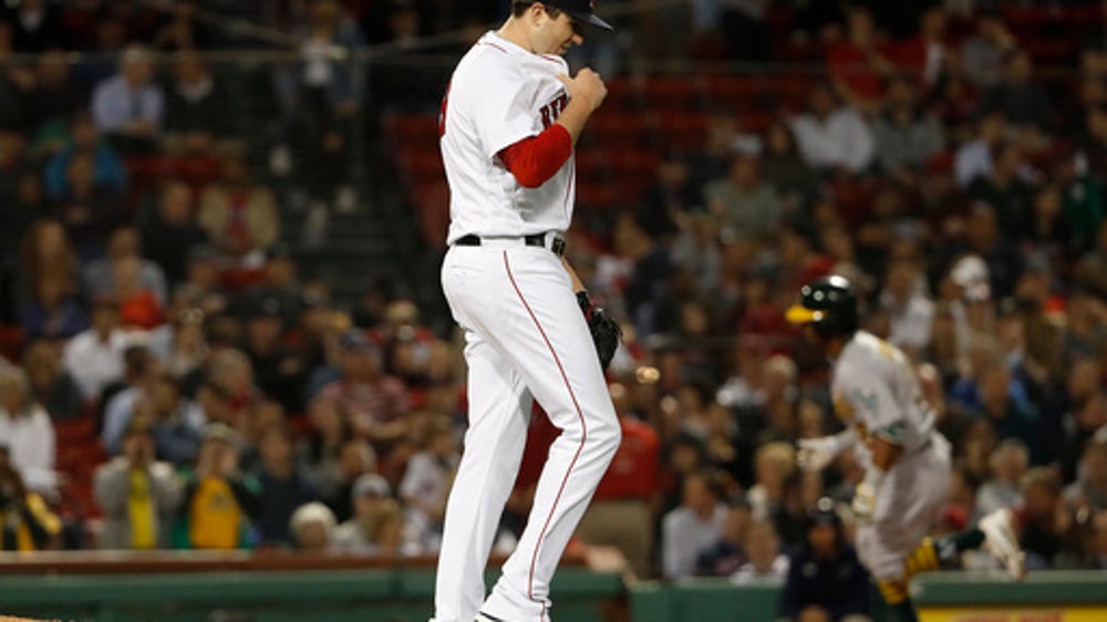 A’s hit 3 solo shots and Manaea beats Red Sox again, 6-5