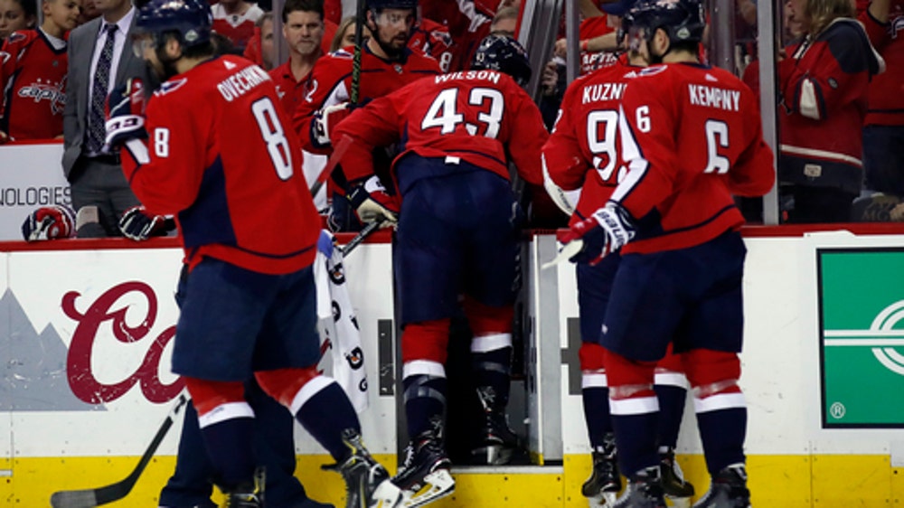 Capitals' Wilson thinks hit from TB's Stralman had 'don'ts'