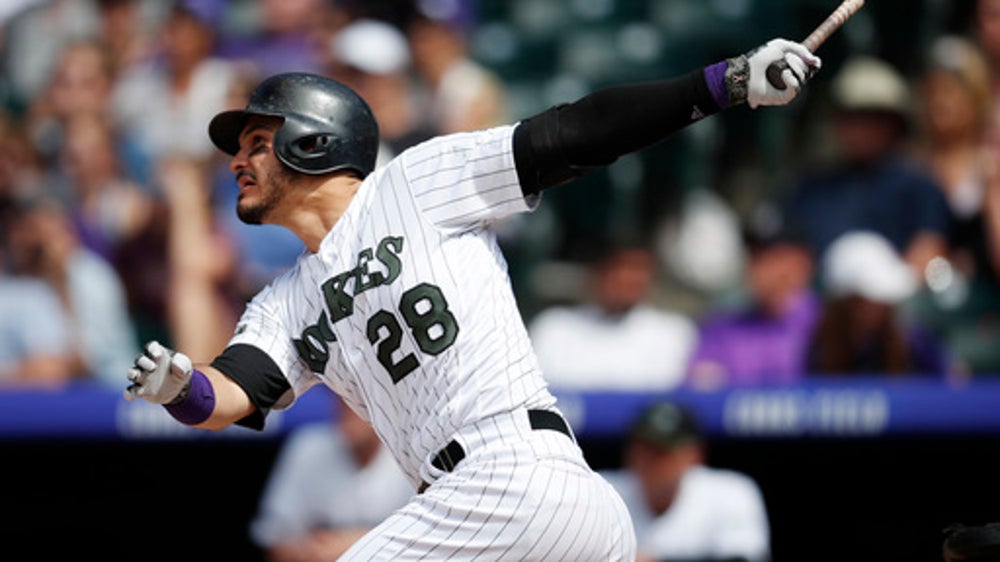 Gonzalez goes third deck off Harvey, Rockies beat Reds 8-2