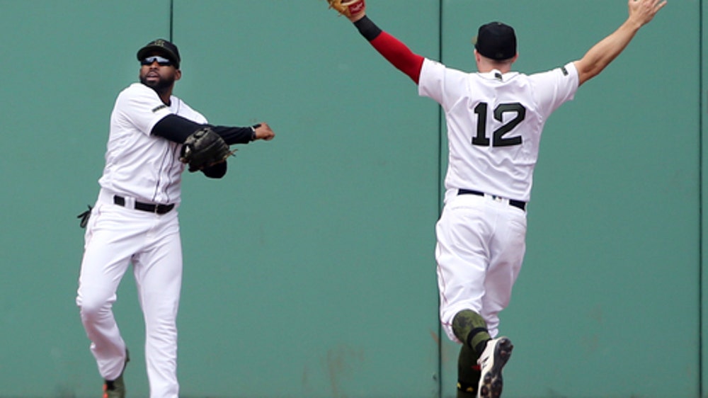 Benintendi, Martinez carry Red Sox past Blue Jays, 8-3