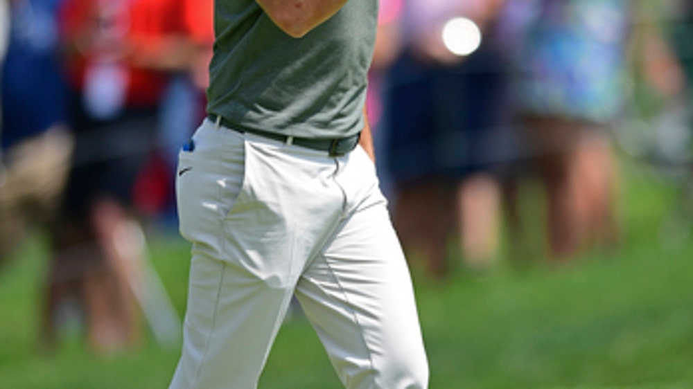 Cantlay’s ace helps put him among leaders in Memorial