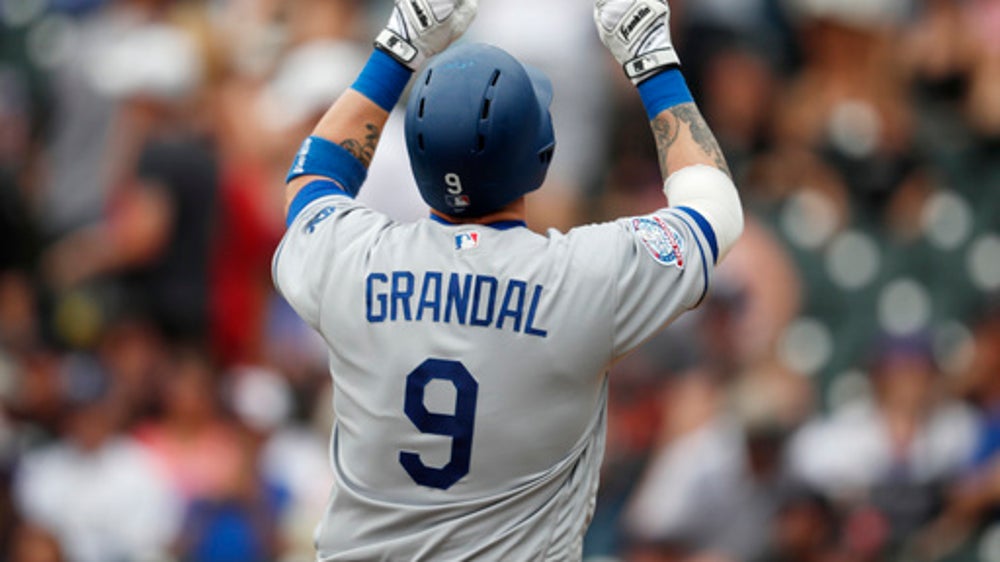 Dodgers rally in 9th to beat Rockies, 10-7