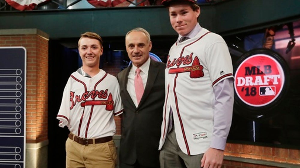 Inspirational high schooler announces Braves' 1st-round pick
