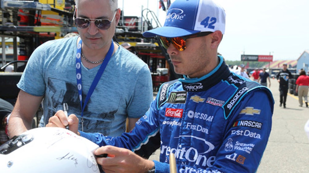 Weather could be factor as Larson pursues 4 straight at MIS