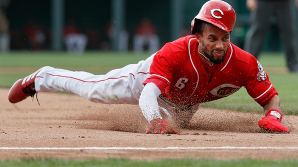 Hamilton, Reds end 13-game losing skid vs Cards with 6-3 win