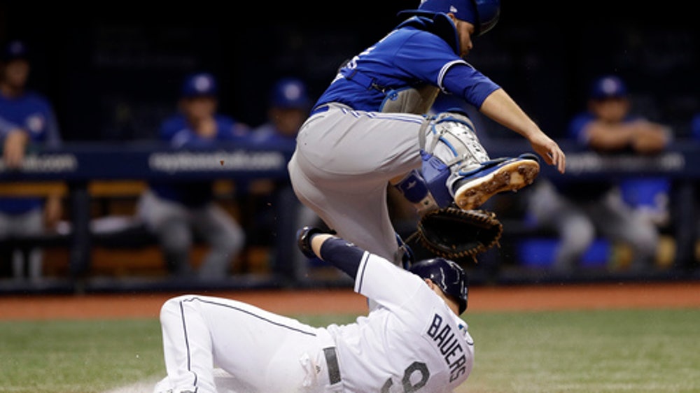 Bauers hits first home run in Rays’ 8-4 win over Blue Jays