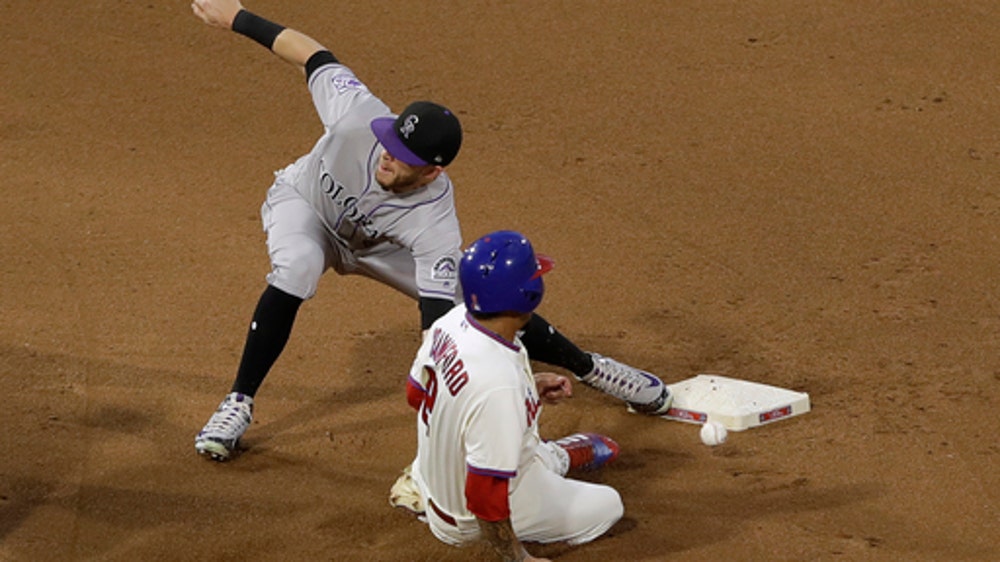 Nola fans 10, Kingery drives in 4 as Phils beat Rockies 5-4