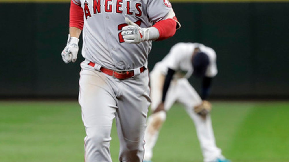 Trout hits 2 HRs again, Mariners belt 4 in 6-3 win vs Angels