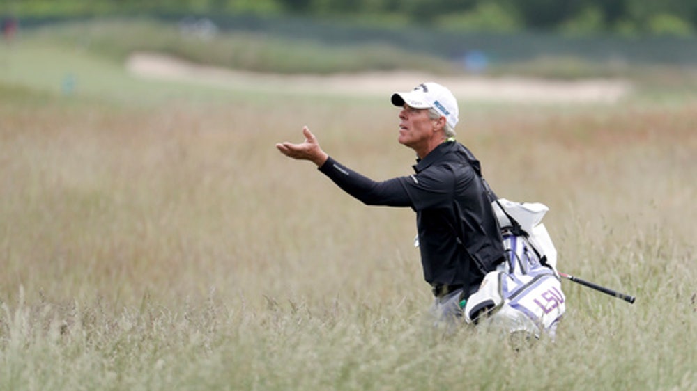 The Latest: Reed having up-and-down 1st round at US Open