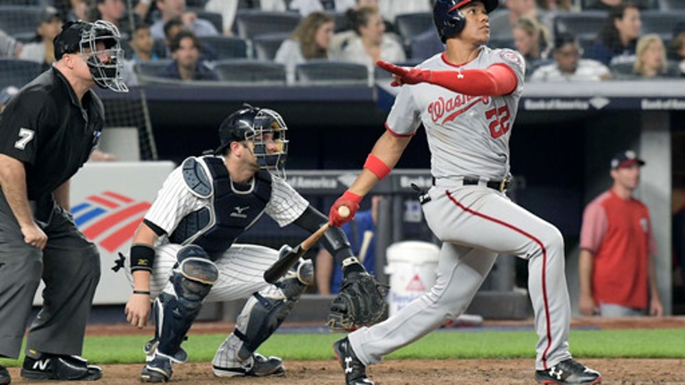 Teenage dream: Soto, 19, powers Nats’ win at Yankee Stadium