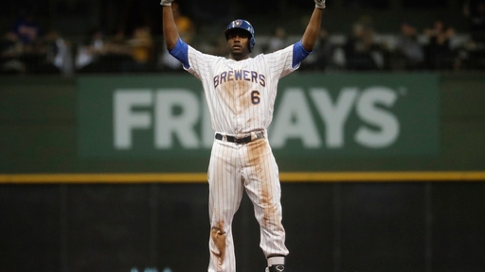 Suter leads the way, Milwaukee slugs Philadelphia 13-2