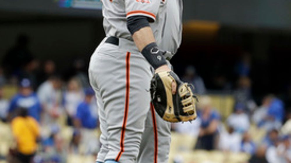Hundey, Belt homer to lift Giants to 4-1 win over Dodgers