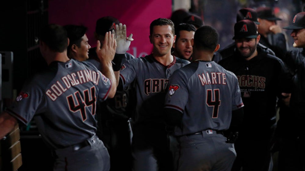 Goldschmidt’s HR, Dyson’s catch lead Arizona past Halos, 7-4