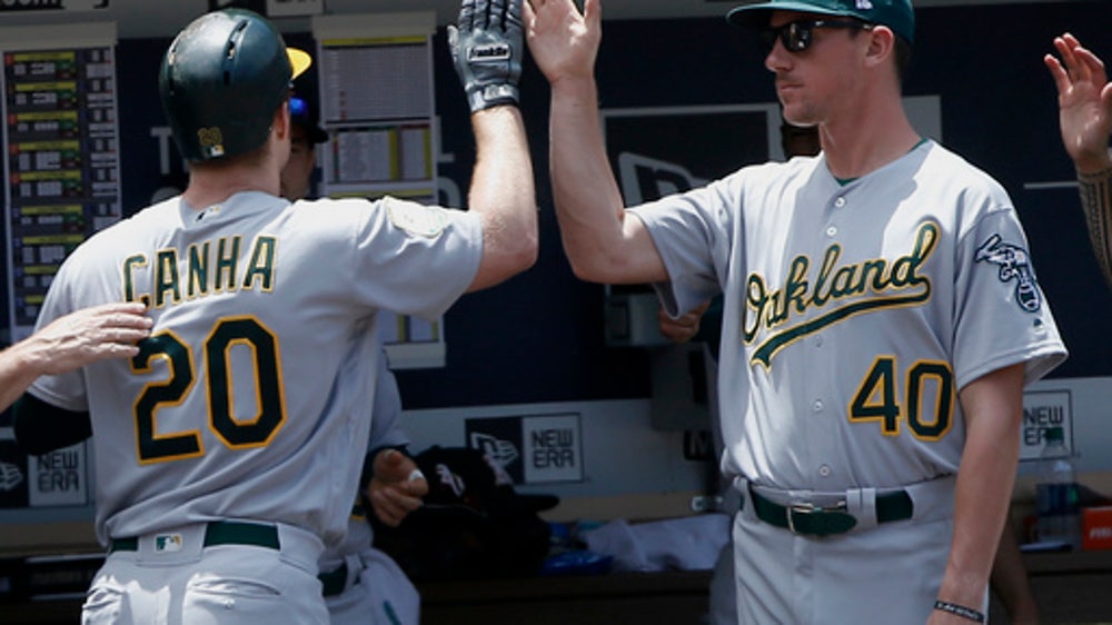 Barreto’s 3-run homer leads Oakland’s barrage in 12-4 win