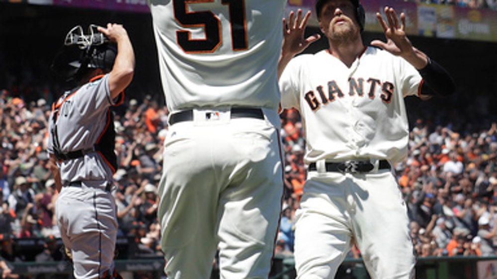 Giants hold off Marlins for 6-5 victory