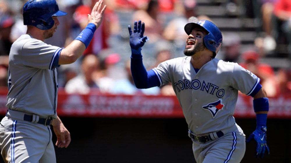 Morales homers in 10th as Blue Jays top Angels 7-6