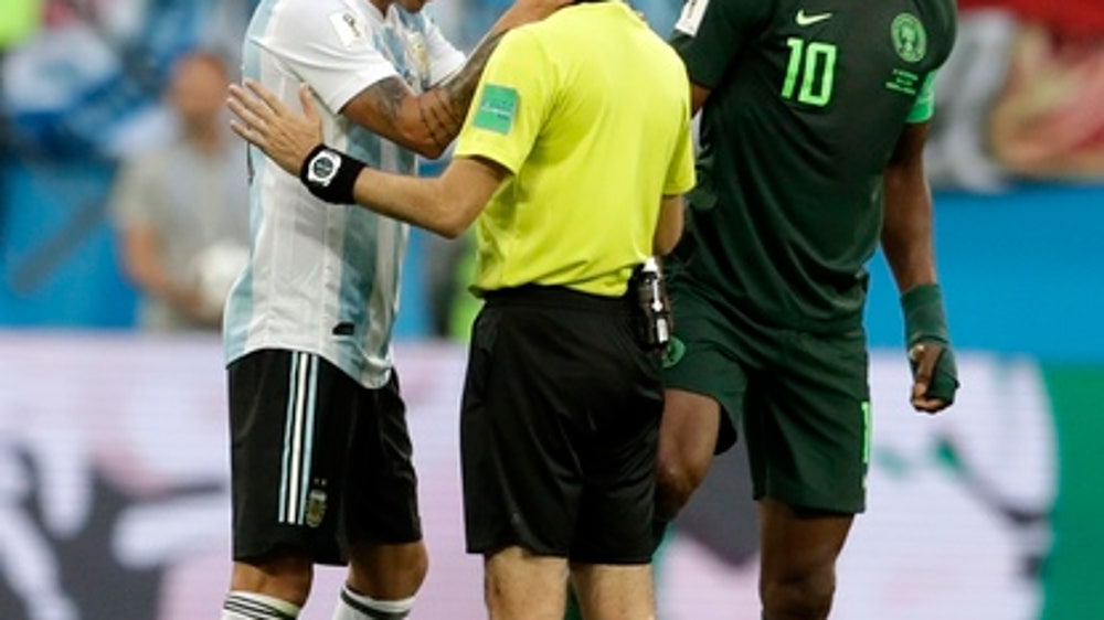 Nigeria complains about video review call against Argentina