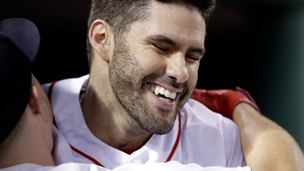 Martinez hits 24th homer, Red Sox rout Angels 9-1