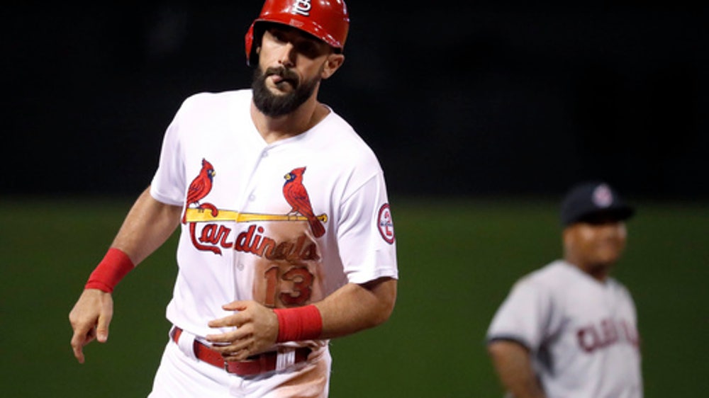 Carpenter homers twice, Cards chase Kluber to thump Indians