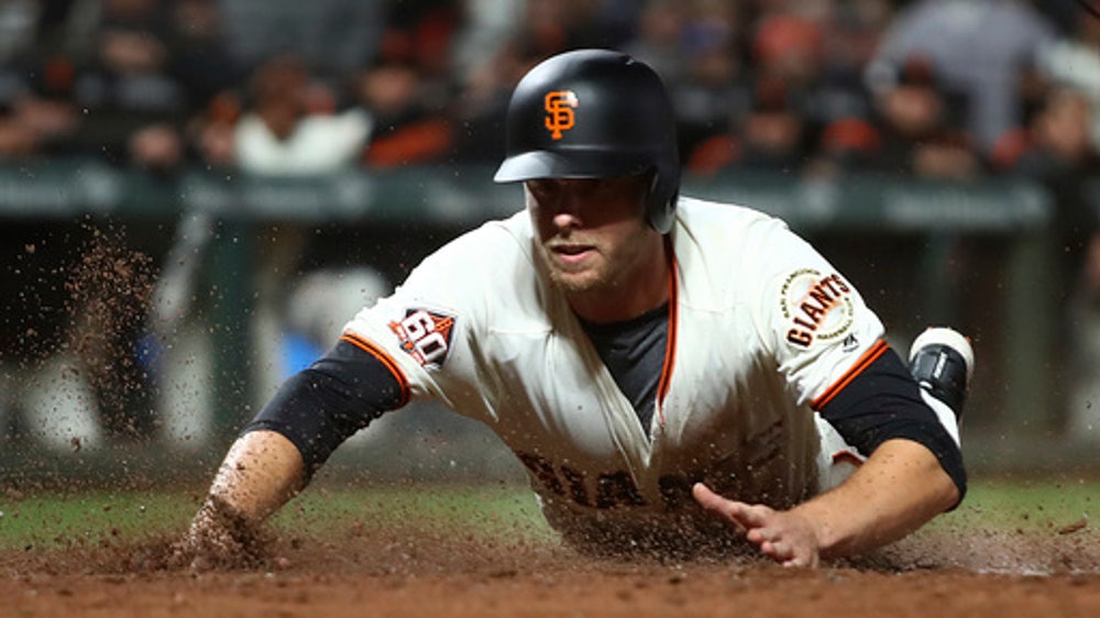 Gorkys Hernandez homers, draws go-ahead walk, lifting Giants