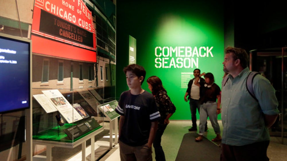 Museum exhibit highlights impact of sports after 9/11