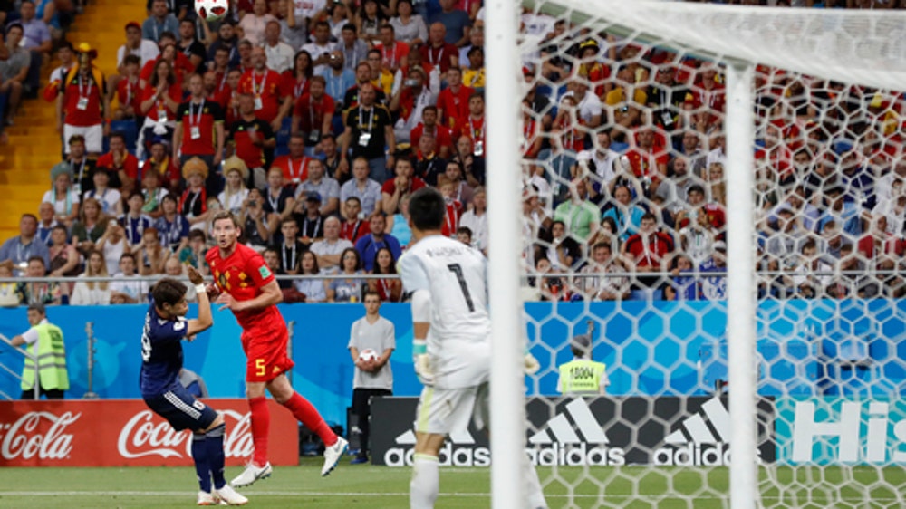 World Cup headed goal like never before sparks Belgium win