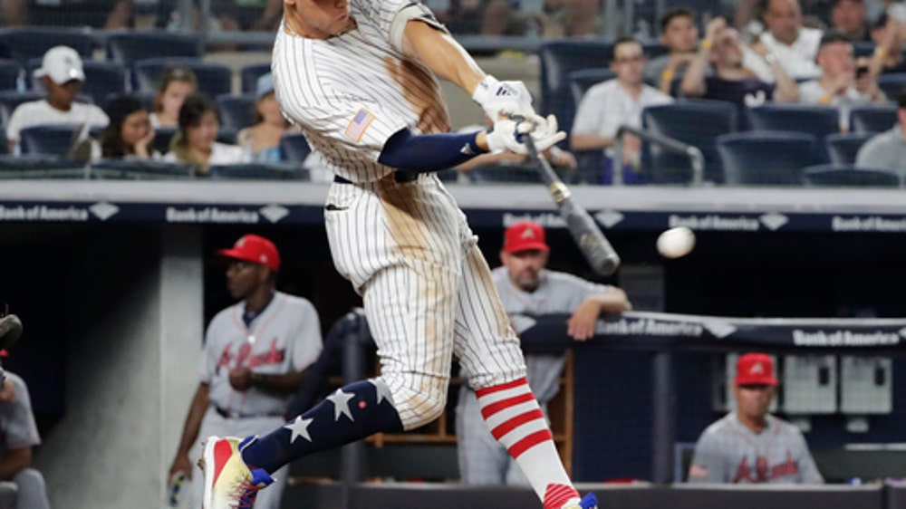 Stanton, Hicks, Higashioka homer as Yankees beat Braves 8-5