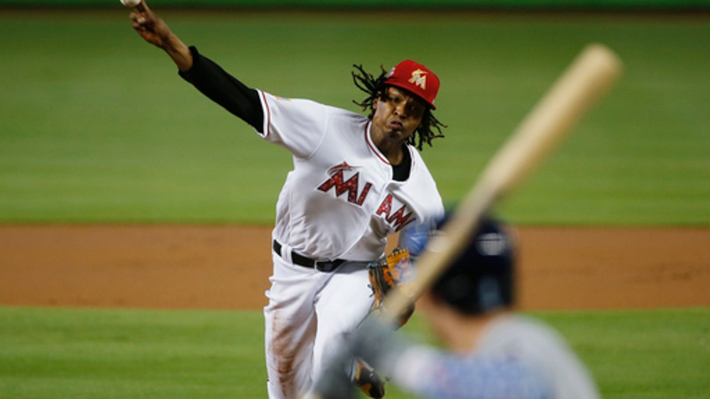 Marlins bounce back from 16-inning loss to beat Rays 3-0