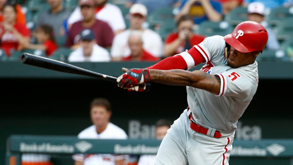 Alfaro’s 3 RBIs carry 1st-place Phillies past Orioles 5-4