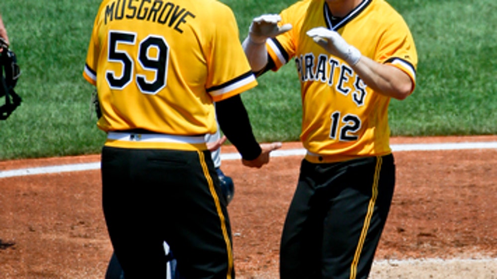 Bell’s double in 10th gives Pirates 5-game sweep of Brewers