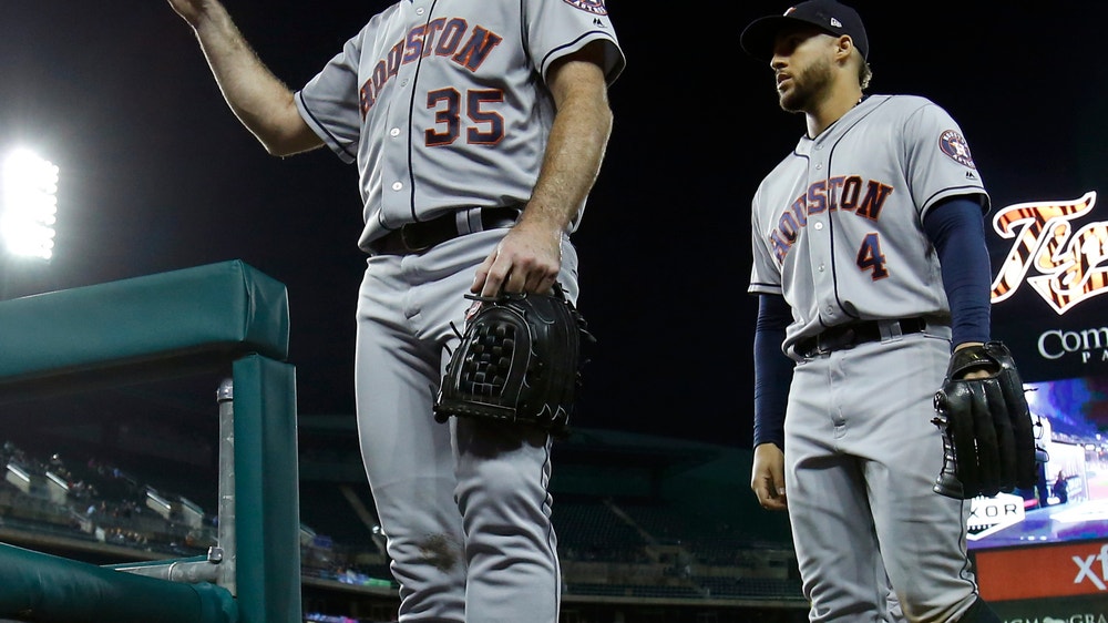 Verlander wins in return to Detroit as Astros top Tigers 3-2