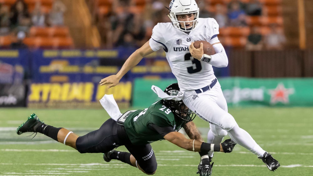 Thompson, Bright lead No. 18 Utah State past Hawaii 56-17