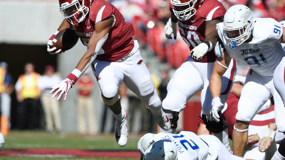 Noland, Arkansas defense lead Arkansas past Tulsa, 23-0