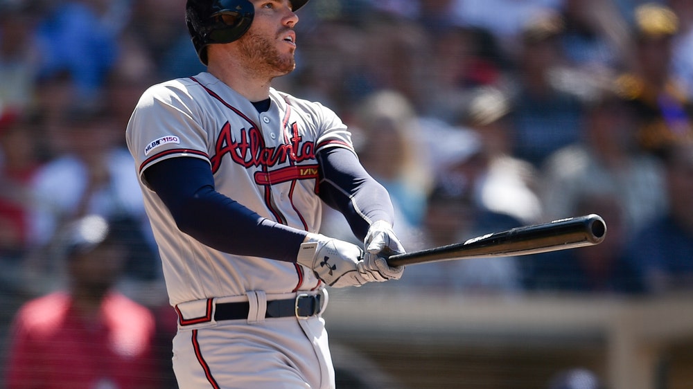 Freeman, Soroka lift Braves to 4-1 win, sweep of Padres