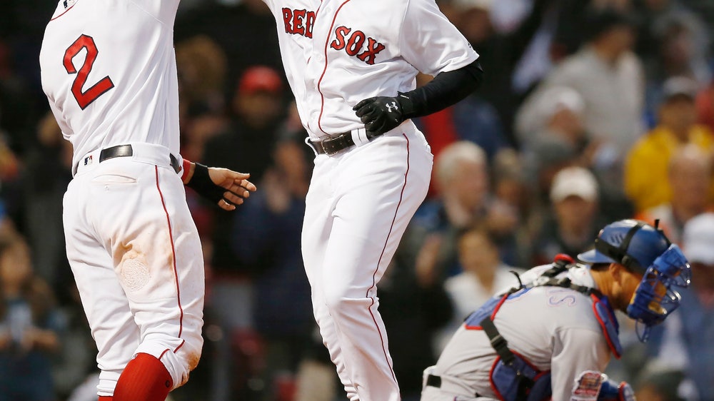 Bogaerts HR caps comeback as Red Sox rally past Rangers 7-6