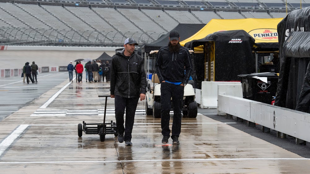 NASCAR Cup Series race at Dover in rain delay