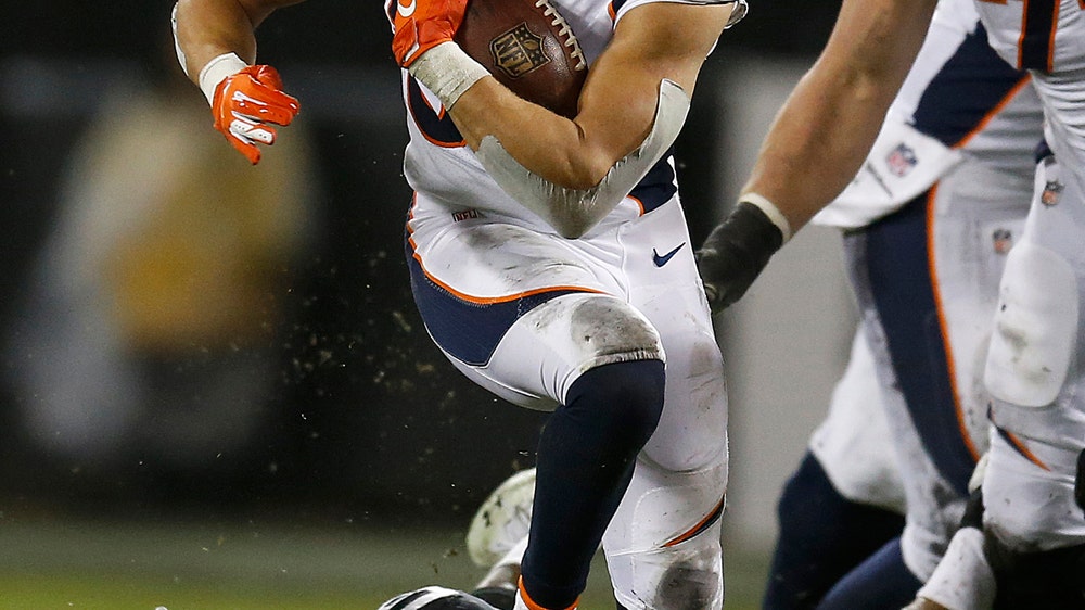 AP source: Broncos rookie Lindsay done for season