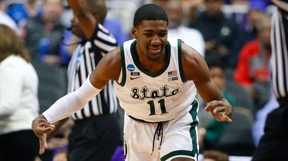 Freshmen lead Michigan State past LSU and into Elite Eight