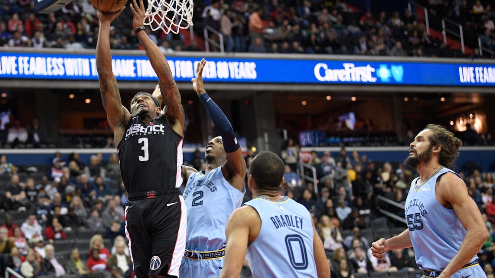 Beal scores 40 points, Wizards beat Grizzlies 135-128
