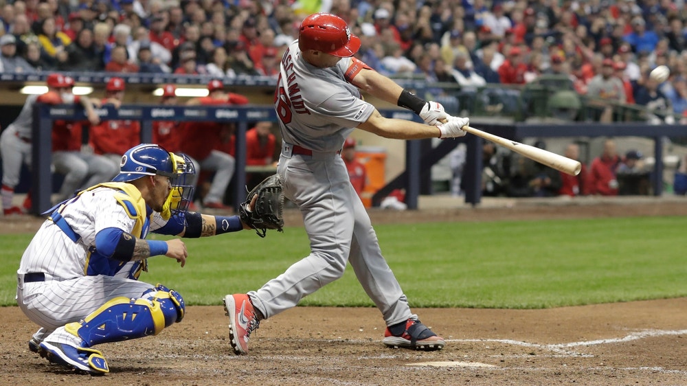 Cards’ Goldschmidt hits 3 HRs, walked intentionally in 9th