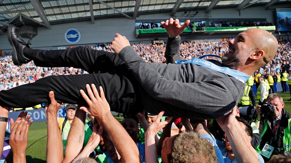 Key moments as City beats Liverpool to Premier League title